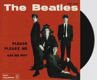 THE BEATLES Please Please Me Vinyl Record 7 Inch Parlophon 2019
